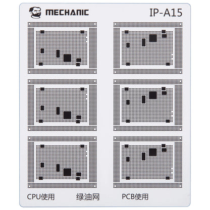 Sjabloon Isolatie CI Paden Mechanic voor Apple iPhone 6 - 16 Serie