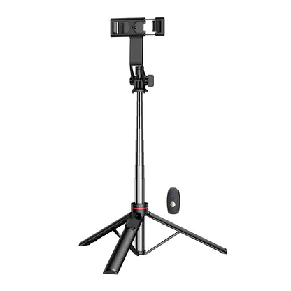 Selfie Stick Bluetooth Borofone BY15 Throne, 4,5 inch - 7 inch, Zwart