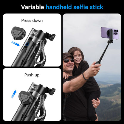 Selfie Stick Bluetooth XO Design SS22, Universeel, Zwart