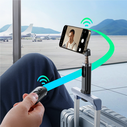 Bluetooth Selfie Stick Joyroom JR-ZS509, Universeel, Zwart