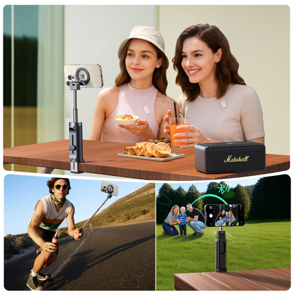 Bluetooth Selfie Stick Joyroom JR-ZS509, Universeel, Zwart