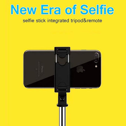 Selfie Stick Bluetooth Techsuit K07, Universeel, Zwart