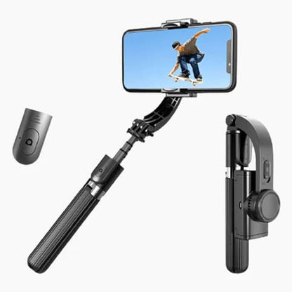 Selfie Stick Bluetooth Techsuit L08, Universeel, Zwart