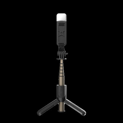 Selfie Stick Bluetooth Techsuit L10s, Universeel, Zwart