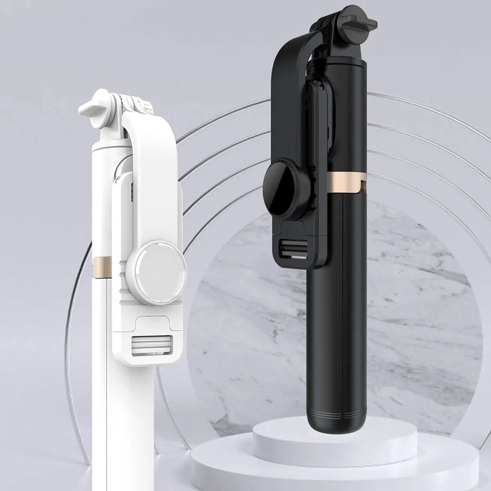 Selfie Stick Bluetooth Techsuit Q03, Universeel, Zwart