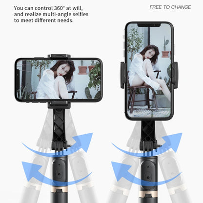 Selfie Stick Bluetooth Techsuit Q08, Universeel, Zwart
