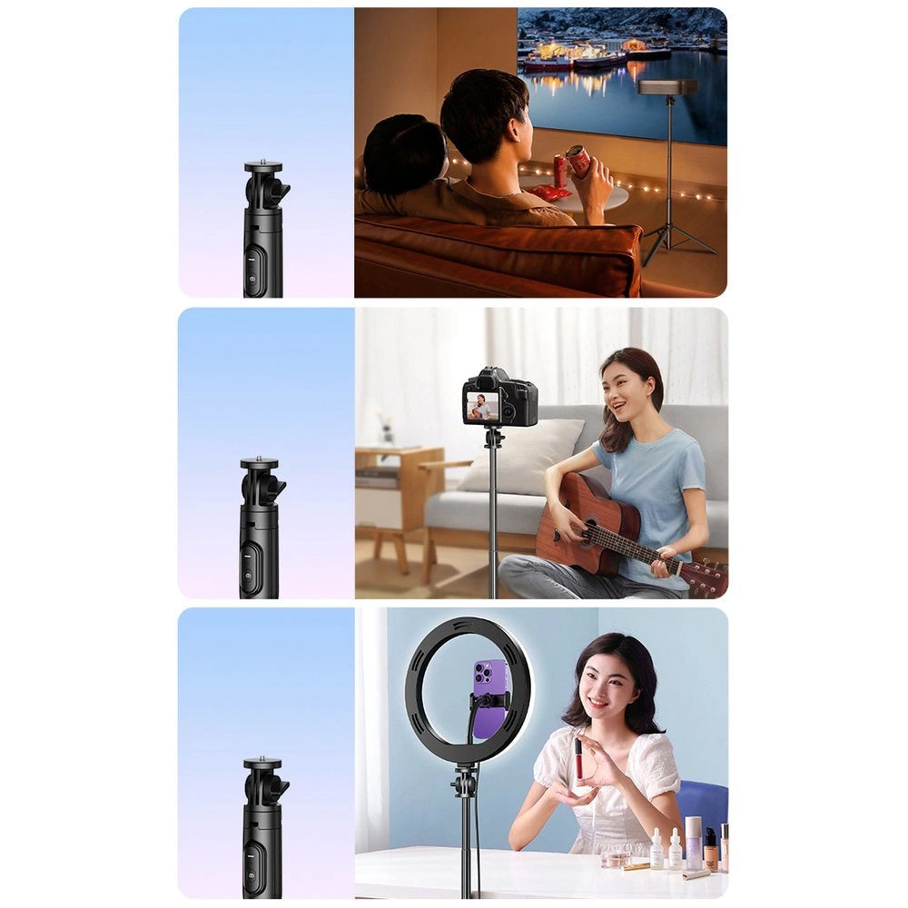 Selfie Stick Bluetooth UGREEN LP586, Universeel, Zwart