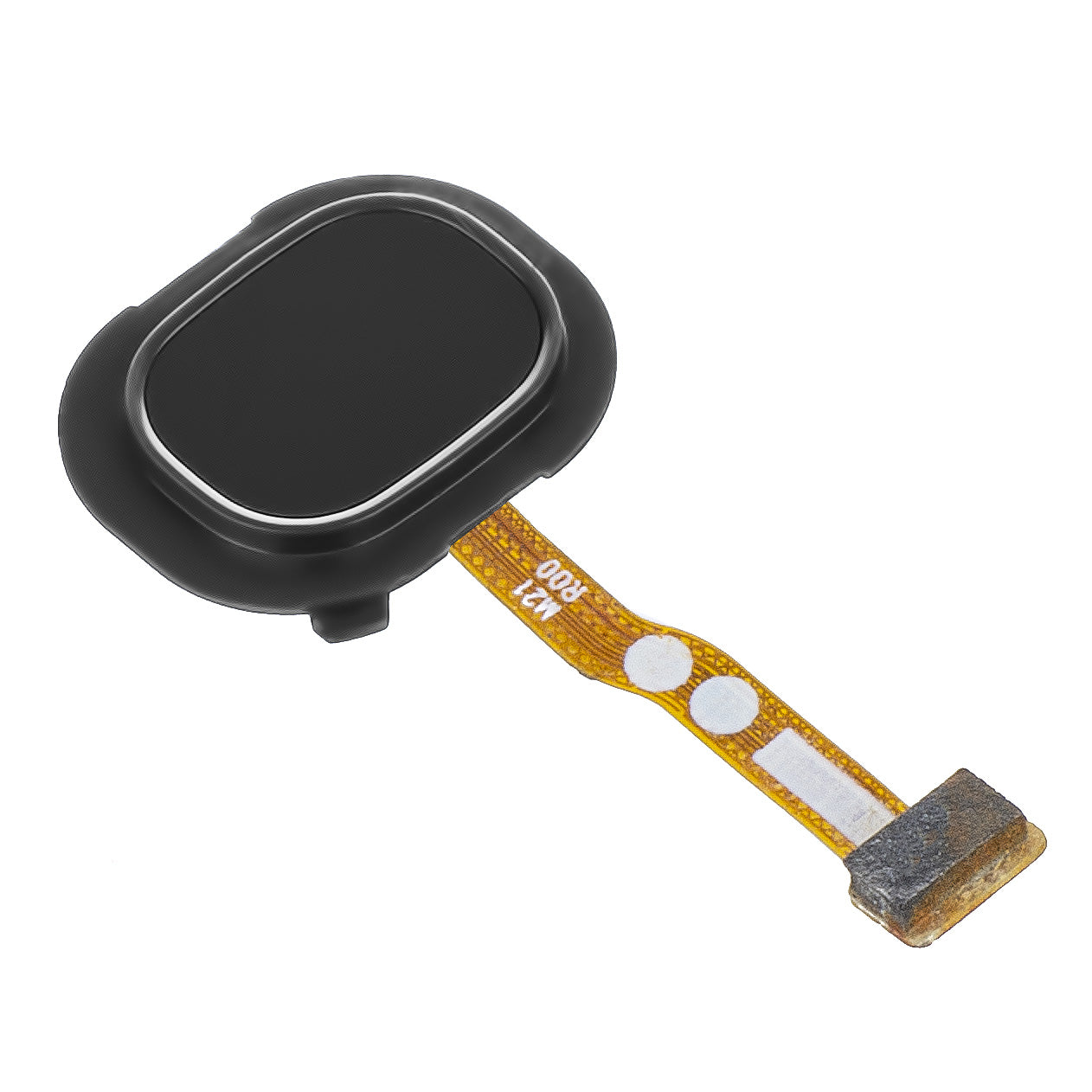 Vingerafdruksensor Samsung Galaxy M21 M215, met band, Zwart