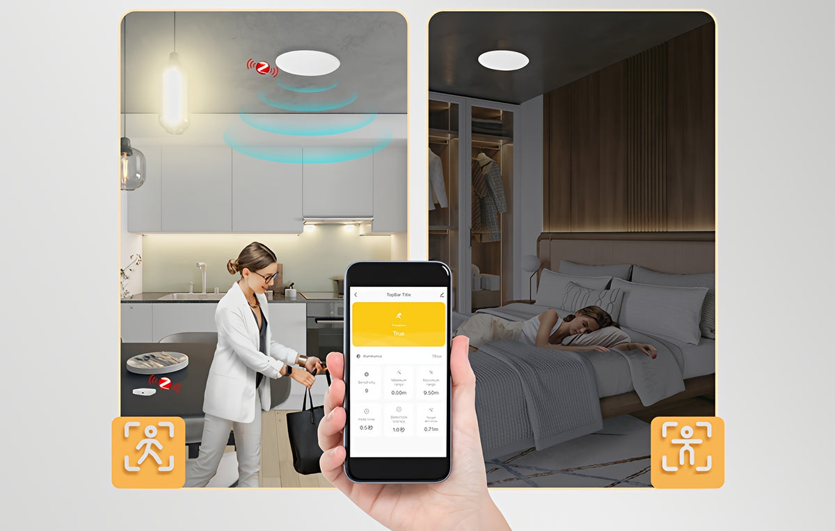 Bewegingssensor Moes ZSS-QY-HP, ZigBee