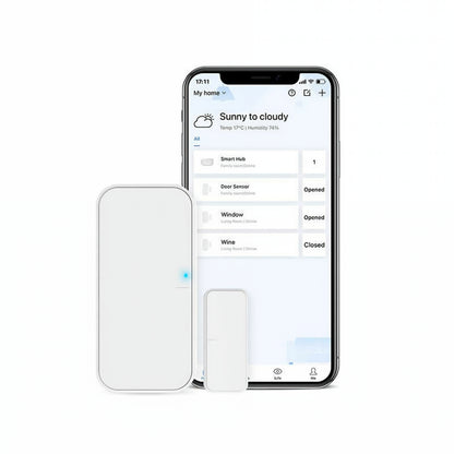 Deur-/Raamsensor Broadlink DS4 met Hub S3, Wi-Fi