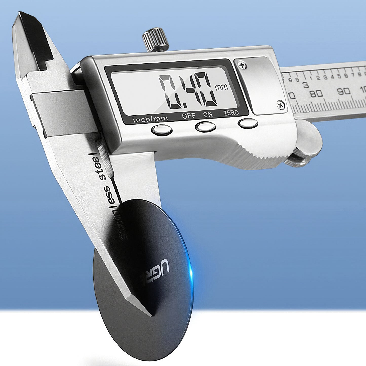 UGREEN Metalen Sticker, Set van 2 Stuks, Zwart