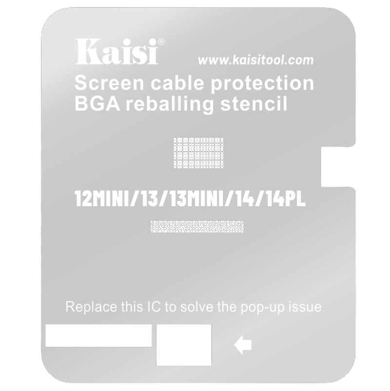 BGA Kaisi mal voor Apple iPhone 11 - 14 Pro max Serie