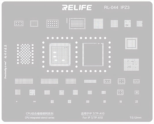 BGA Mesh Relife RL-044 IPZ3 voor Apple iPhone 7 / 7 Plus, CPU
