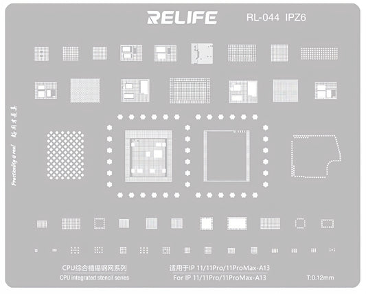 BGA Mesh Relife RL-044 IPZ6 voor Apple iPhone 11 / 11 Pro / 11 Pro Max, CPU