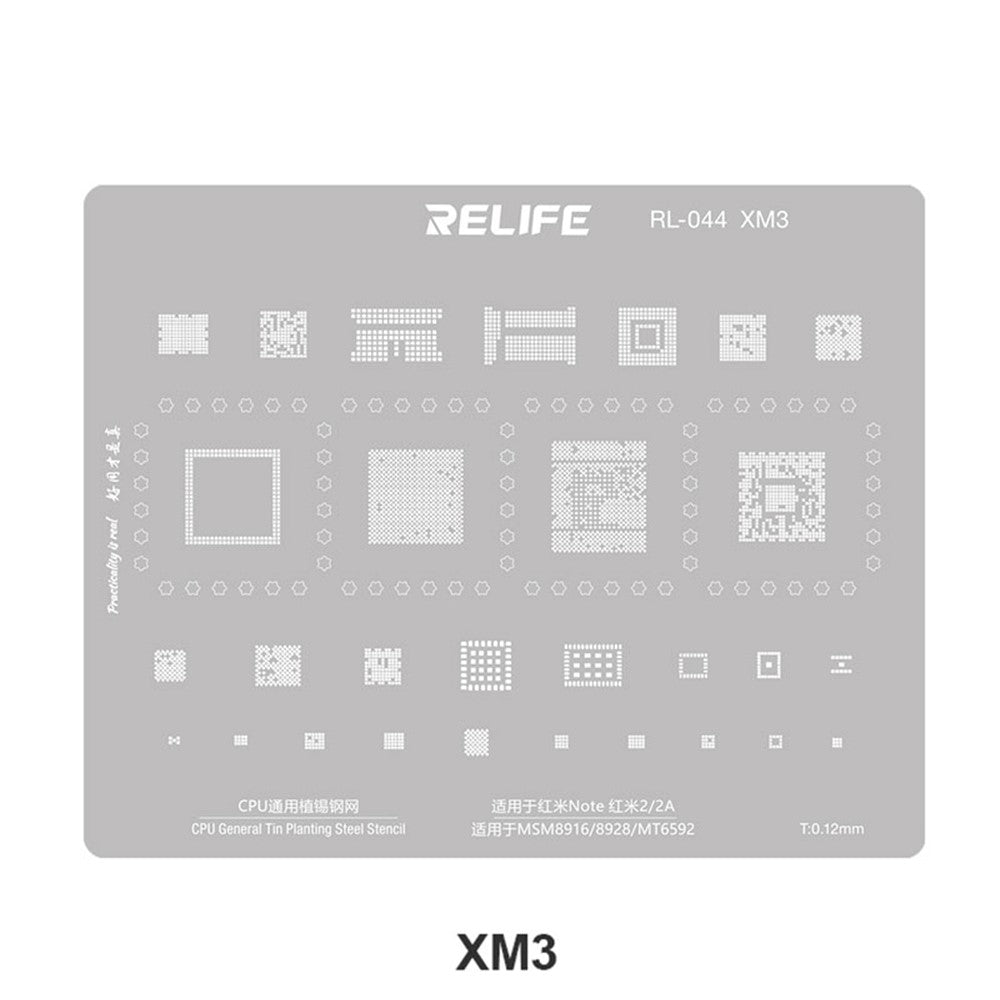 BGA-mal Relife RL-044 V2.0 voor CPU Xiaomi Series