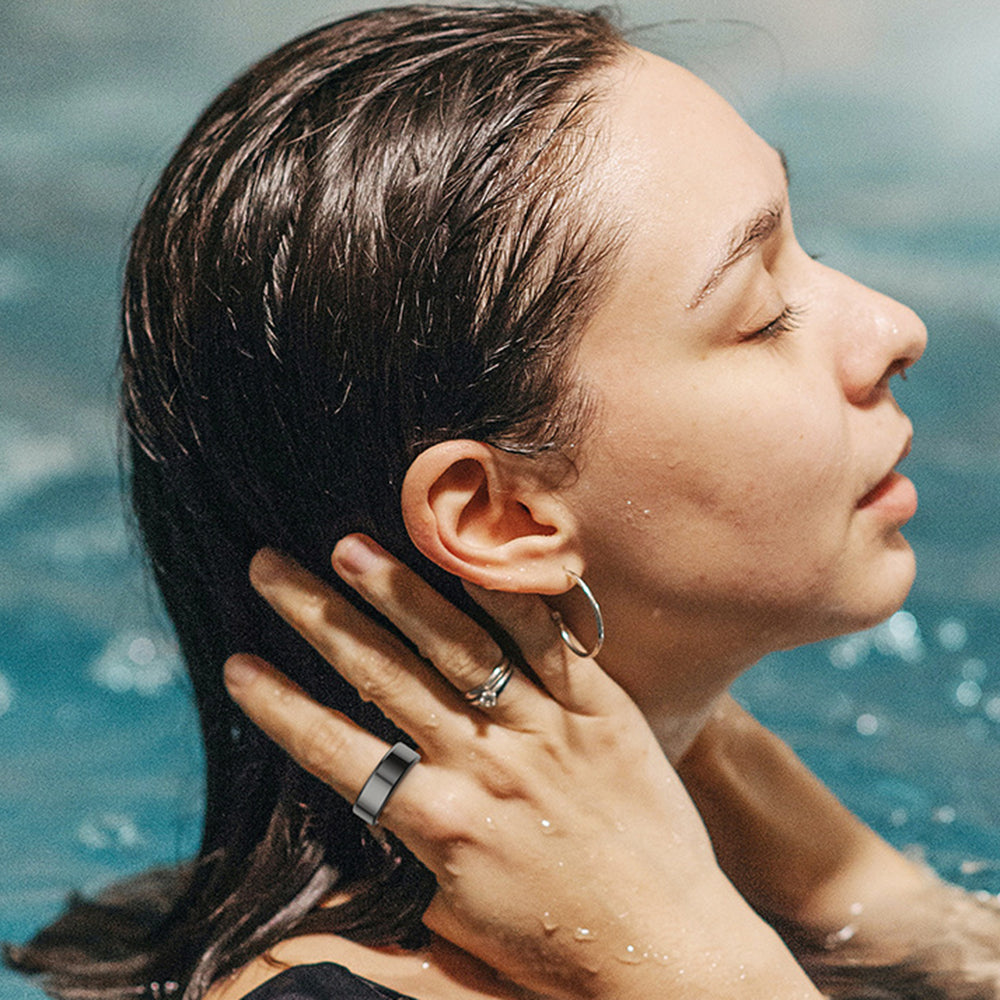 Smart Ring Techsuit R02, Maat 11, Rosé Goud