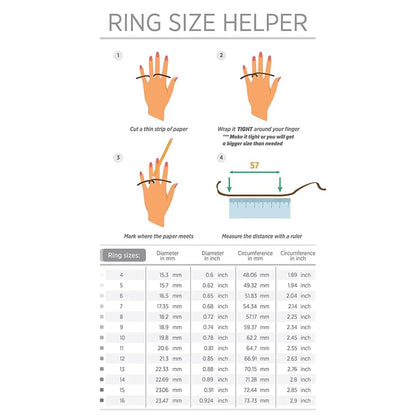 Smart Ring Techsuit R02, Maat 11, Rosé Goud