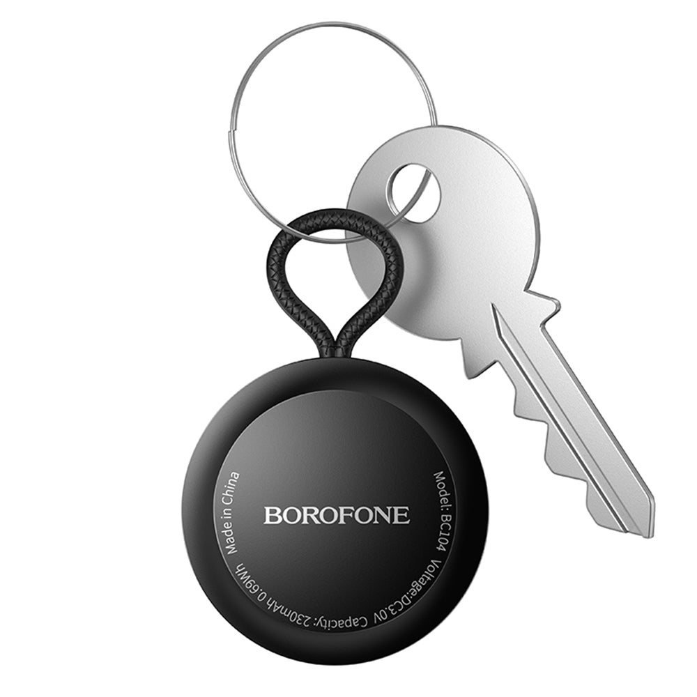 Borofone SmartTag BC104 voor iOS Series, Zwart