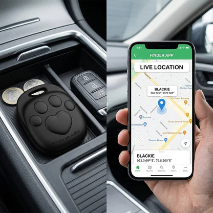 Borofone SmartTag BC105 voor Android Series, Zwart
