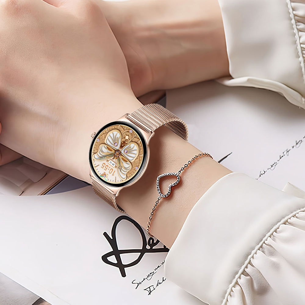 Smartwatch Blavec M01 Vesta Call, Roze Goud