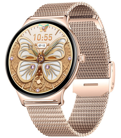 Smartwatch Blavec M01 Vesta Call, Roze Goud