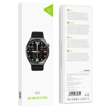 Borofone BD2 Smartwatch, Black