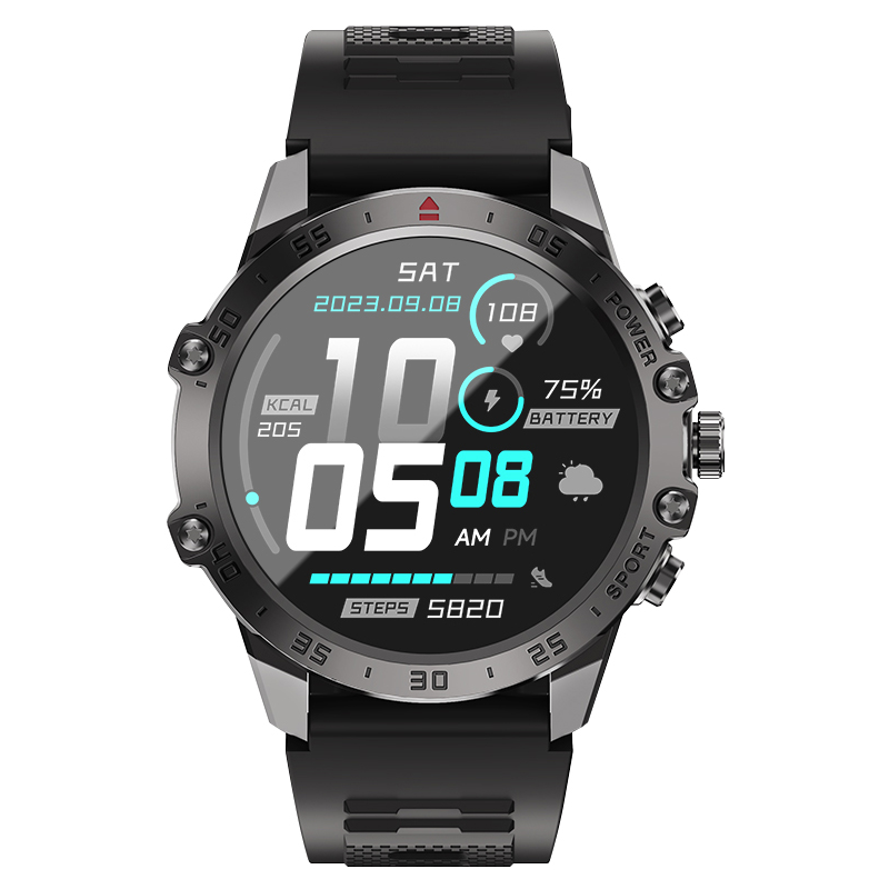Smartwatch BWOO WA-08, Zwart