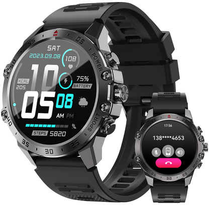 Smartwatch BWOO WA-08, Zwart
