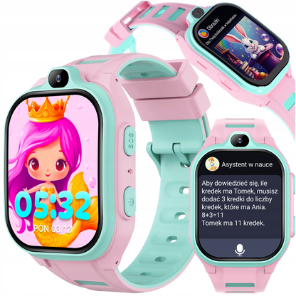 Smartwatch Forever Kids Boost KW-530 Call, Roze