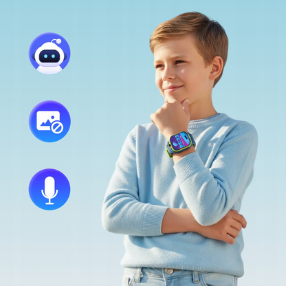 Smartwatch Forever Kids Boost KW-530 Call, Blauw