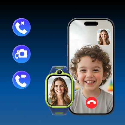 Smartwatch Forever Kids Boost KW-530 Call, Blauw