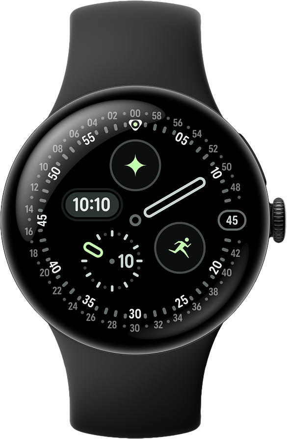 Smartwatch Google Pixel Watch 4, 41mm, Zwart GA09958-EU