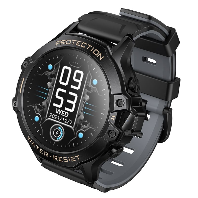 Smartwatch HOCO Y107 Kids Call, Zwart, Herverpakt