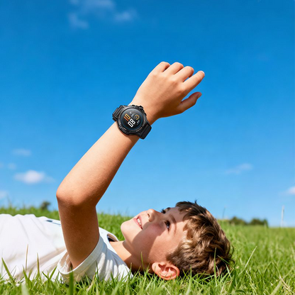Smartwatch HOCO Y107 Kids Call, Zwart, Herverpakt