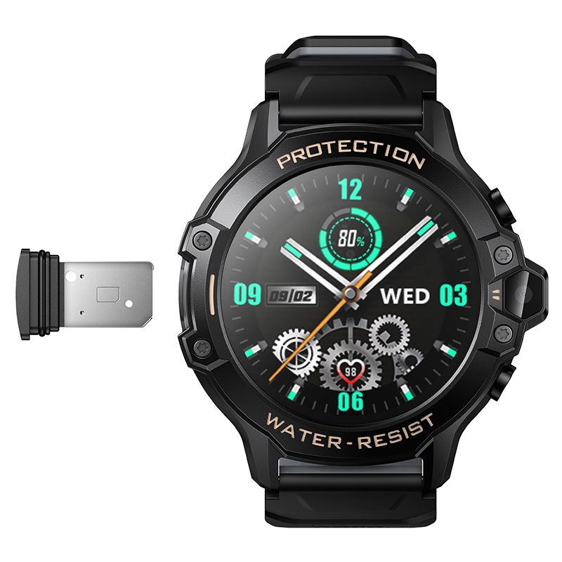 Smartwatch HOCO Y107 Kids Call, Zwart