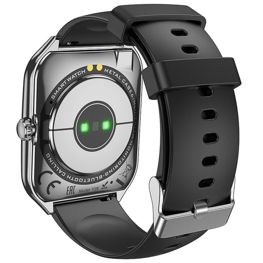 Smartwatch HOCO Y28 Call, Zwart