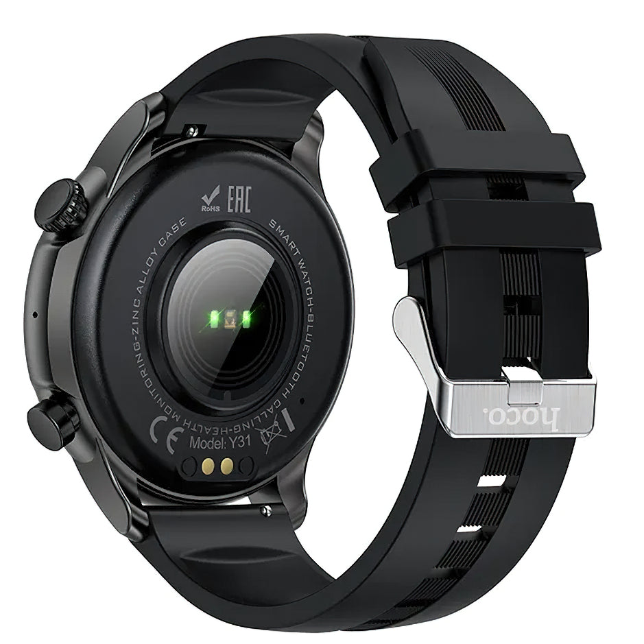 Smartwatch HOCO Y31 Call, Zwart