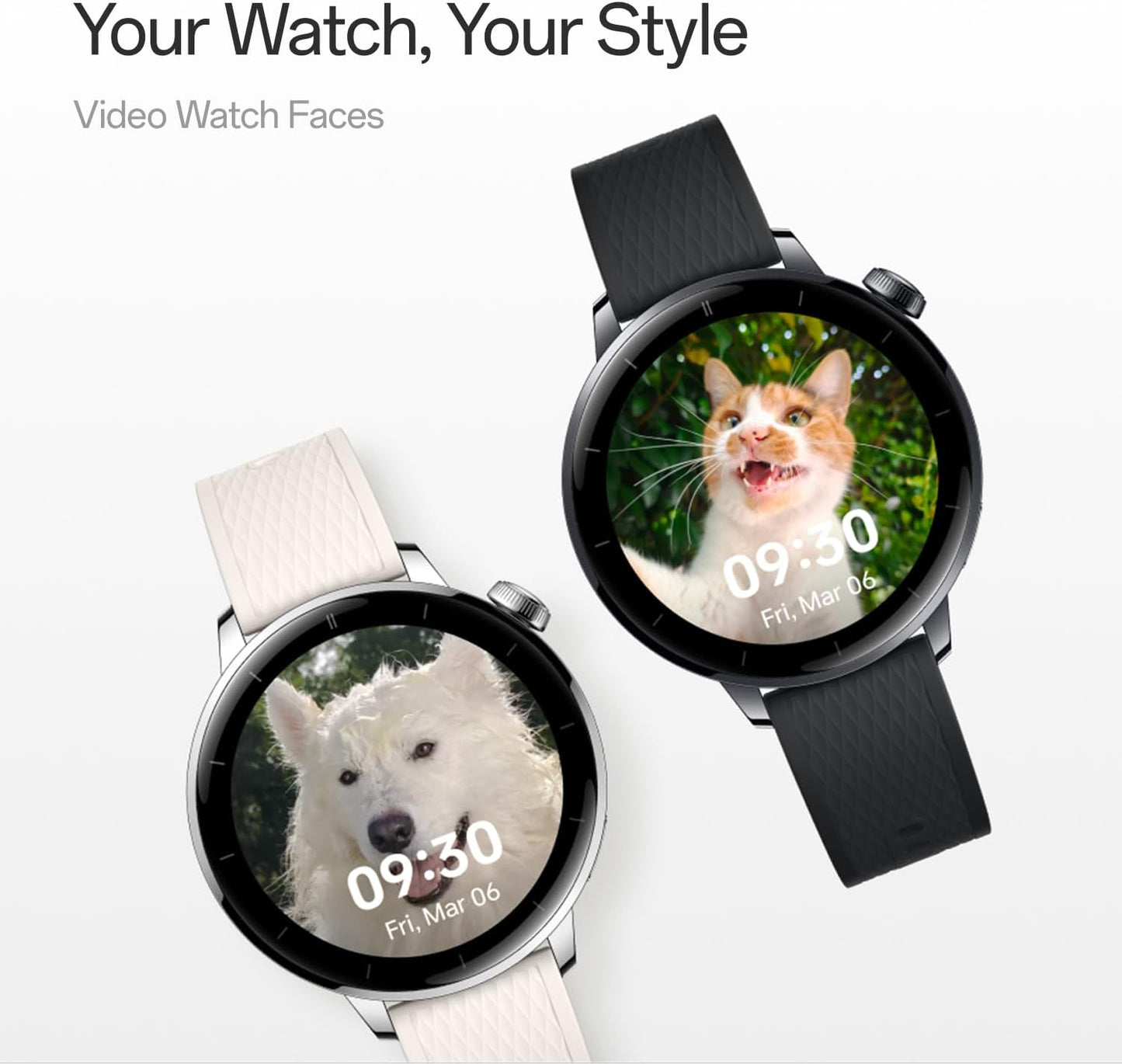 Smartwatch OnePlus Watch 3, 43mm, Zwart 5491100421