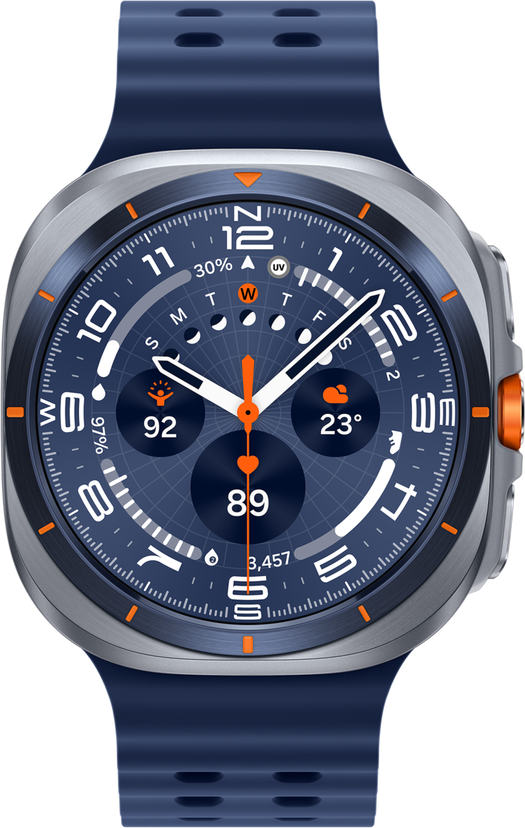 Smartwatch Samsung Galaxy Watch Ultra (2025), 47mm, LTE, Blauw SM-L705FZB2EUE