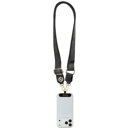 Telefoonkoord Guess 4G Strass Metalen Logo, Zwart