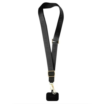 Guess Link Snap Telefoonkoord, Zwart
