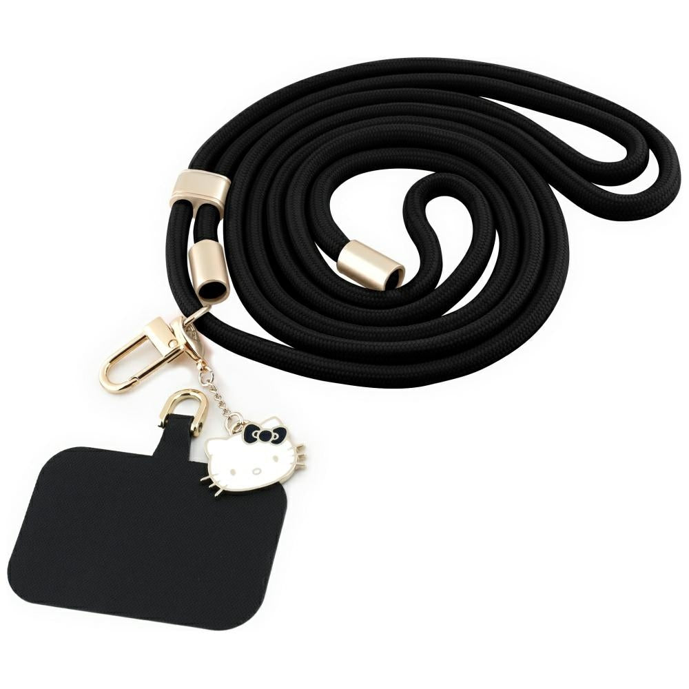 Hello Kitty Crossbody Telefoonkoord, Zwart