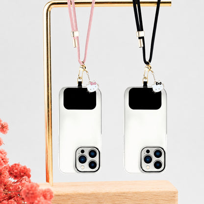 Hello Kitty Crossbody Telefoonkoord, Zwart