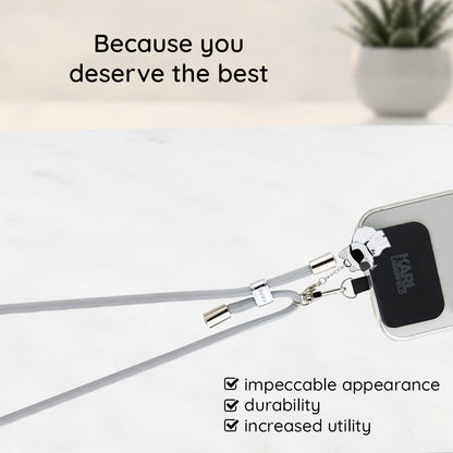 Karl Lagerfeld Choupette Telefoonkoord, Grijs