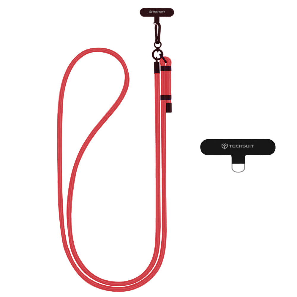 Telefoonkoord Techsuit RCS1-33, Rood