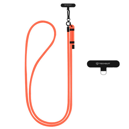 Telefoonkoord Techsuit RCS1-81, Donker Oranje