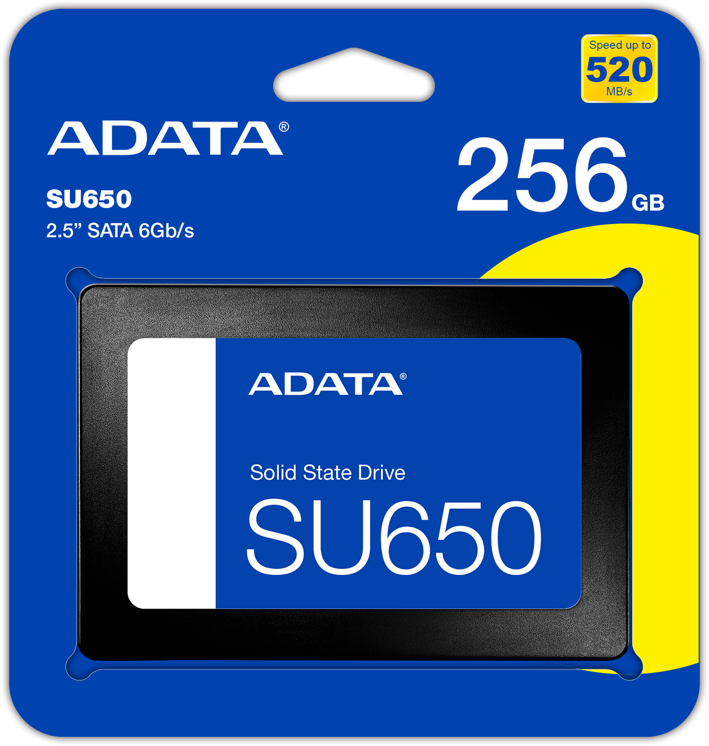 Solid State Drive (SSD) Adata SU650, 2,5inch, 256 GB, SATA III ASU650SS-256GT-R 