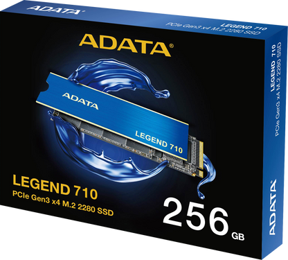 Solid State Drive (SSD) Adata Legend 710, PCI Express 3.0 x4, M.2, 256 GB ALEG-710-256GCS ALEG-710-256GCS 