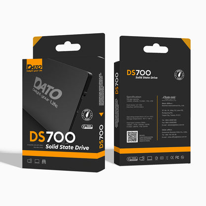 Solid State Drive (SSD) Dato, 2.5inch, 4TB, SATA III, Zwart DS700SSD-4TB