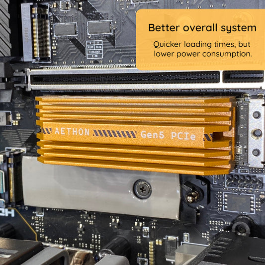 Solid State Drive (SSD) Dato Ares Aethon, NVME M.2, PCIe Gen5x4, 1TB, Zwart ARSAT-1TB